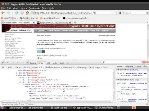 Parameter Tampering - Bypass HTML Field Restrictions