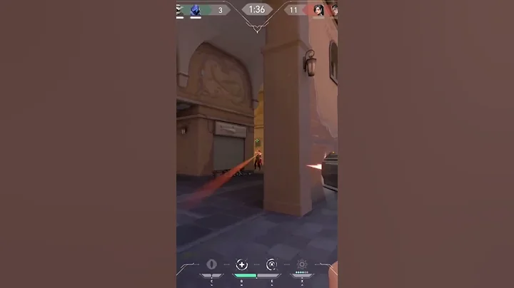 2 taps with sheriff in Valorant #aim #headshot #onetap #gaming #valorant #viral #shorts #trending