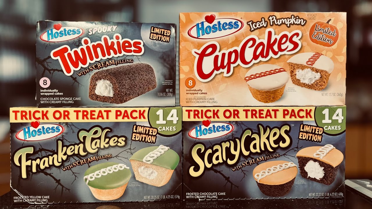 Угощения для Хэллоуина и осени от Spooky Hostess! (4 вида) - Обзор продуктов питания