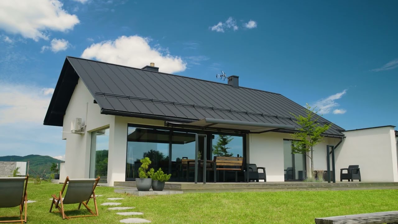 Realizacja REGAMET w Jałowych - panel dachowy OSKAR PRO