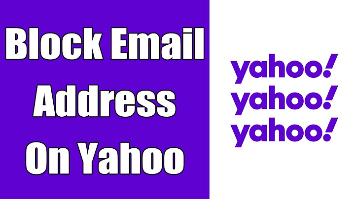 How to block a domain in yahoo mail