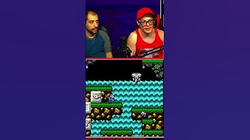 WATERFALL FROM HELL | Contra NES #shorts