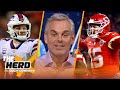 Patrick Mahomes &amp; Josh Allen are the 3rd evolution of QB, talks Rams-Bucs — Colin | NFL | THE HERD