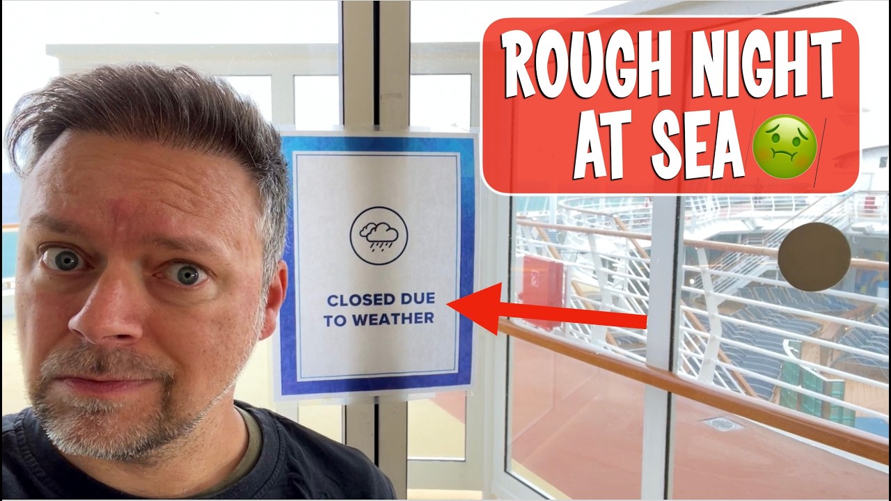 ROUGH SEAS on Pacific Crossing :-O Brilliance of the Seas from Hawaii to Vancouver