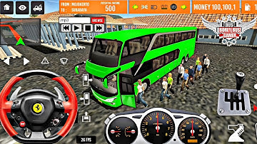 EURO COACH BUS SIMULATOR || New Coach Bus Simulator part- 7 Android gameplay - BOREY BUS SIMULATOR