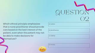 Ethical Terms (Non-Clinical) Questions for Nurse Practitioner Board Preparation.