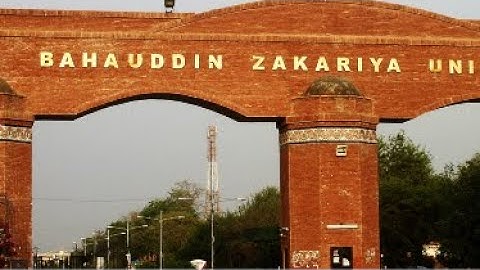 Bahauddin Zakariya University Multan-Multan Street View