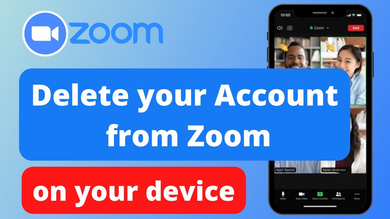 How to Delete Zoom Account ?