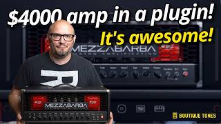 Boutique Tones' First Amp Plugin Sounds AMAZING! | Mezzabarba MZero OD Plugin Demo