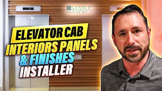 Celebrity Elevator Cab Interior Panels and Custom Finishes — Installation by StarLift LLC Wealth