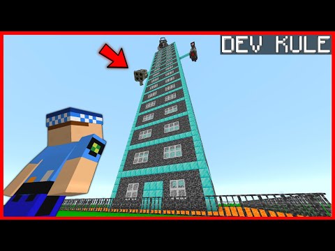 KEREM KOMİSER, DEV KULEYE BASKIN YAPIYOR! 😱 - Minecraft