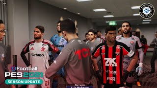 LIVE VITÓRIA X FLAMENGO JOGAO INCRÍVEL NO PC PES21 SIMULAÇÃO 