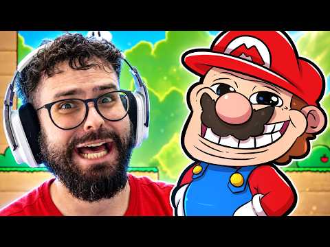 It was supposed to be a NORMAL MARIO game... but I got COMPLETELY TROLLED!