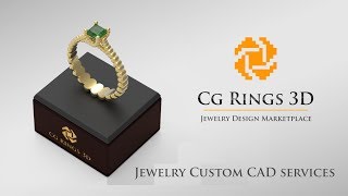 3D CAD Ball Ring video