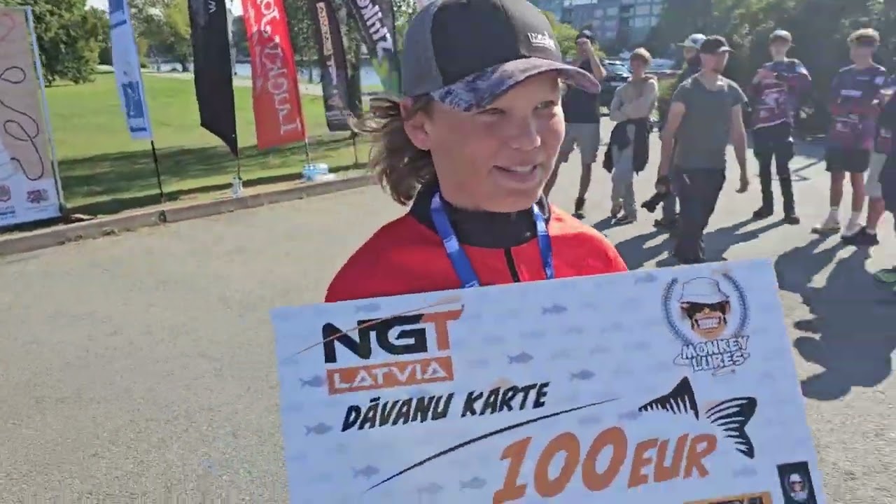 Pirmā Latvijas Čempionāta spiningošanā no krasta jauniešiem 2024 gada, kopvērtējuma apbalvošana!