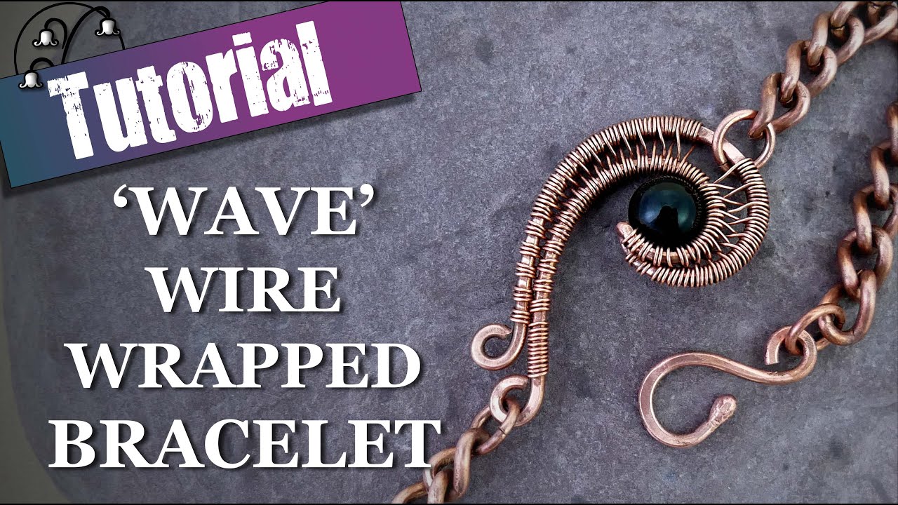 Twisted Woven Bracelet - Wire Wrapped Jewelry Tutorial - Wire Jewelry  Tutorials