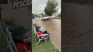 Más de 100 milímetros llovieron por la zona así que salió...