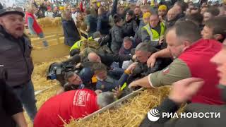 демократия по-европейски. Франция, фермеры, 2024 год