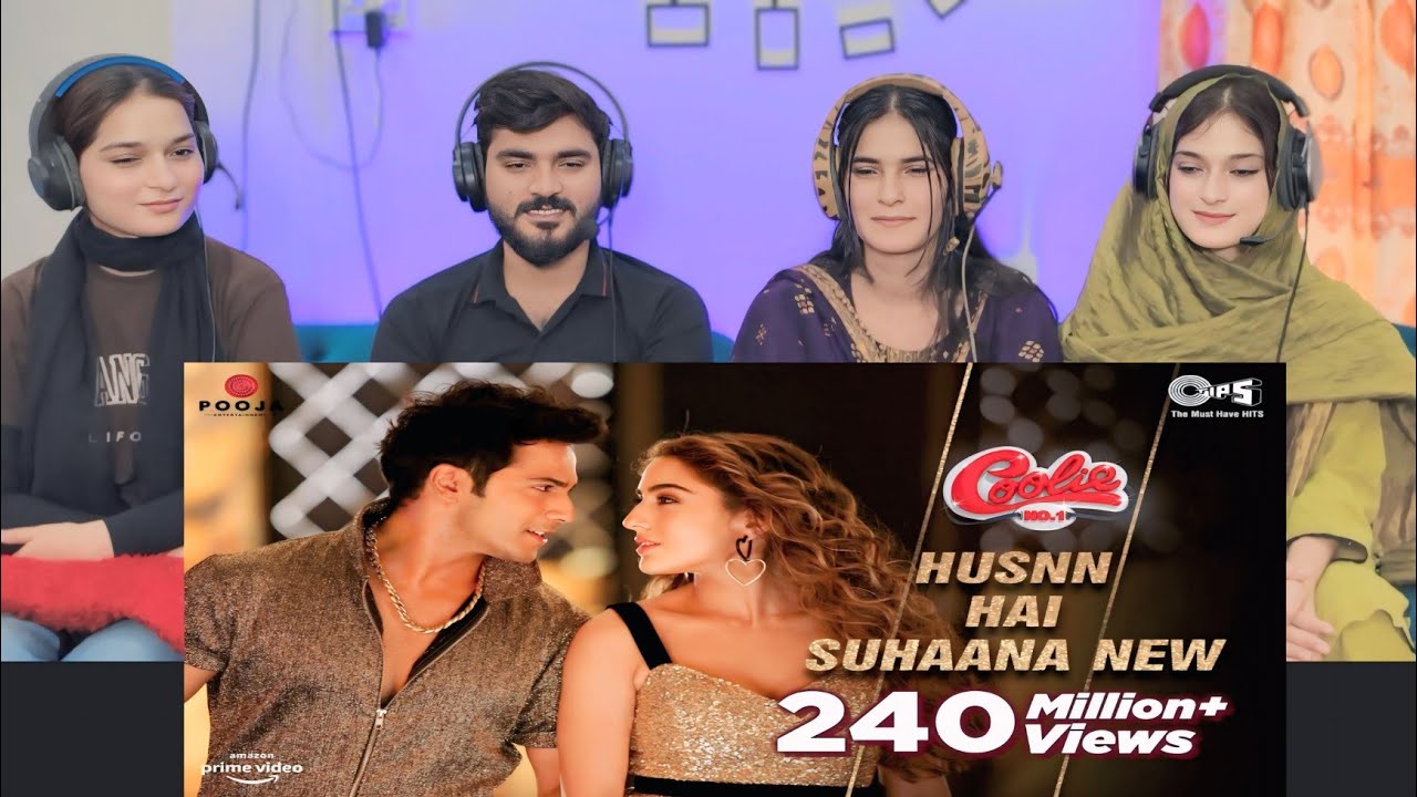 Husnn Hai Suhaana New Song Reaction | Coolie No.1 Varun Dhawan, Sara Ali Khan, Abhijeet, David D