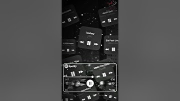 Trending Spotify Card Video Editing 😌😇✨ ।।Alight Motion presets Xml ✨