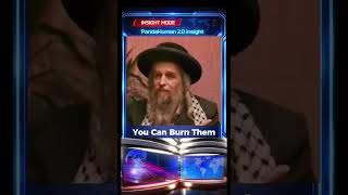 Anti Zionist rabbi Sacrificing red cows to hasten the messiah is “crazy”  UNAPOLOGETIC