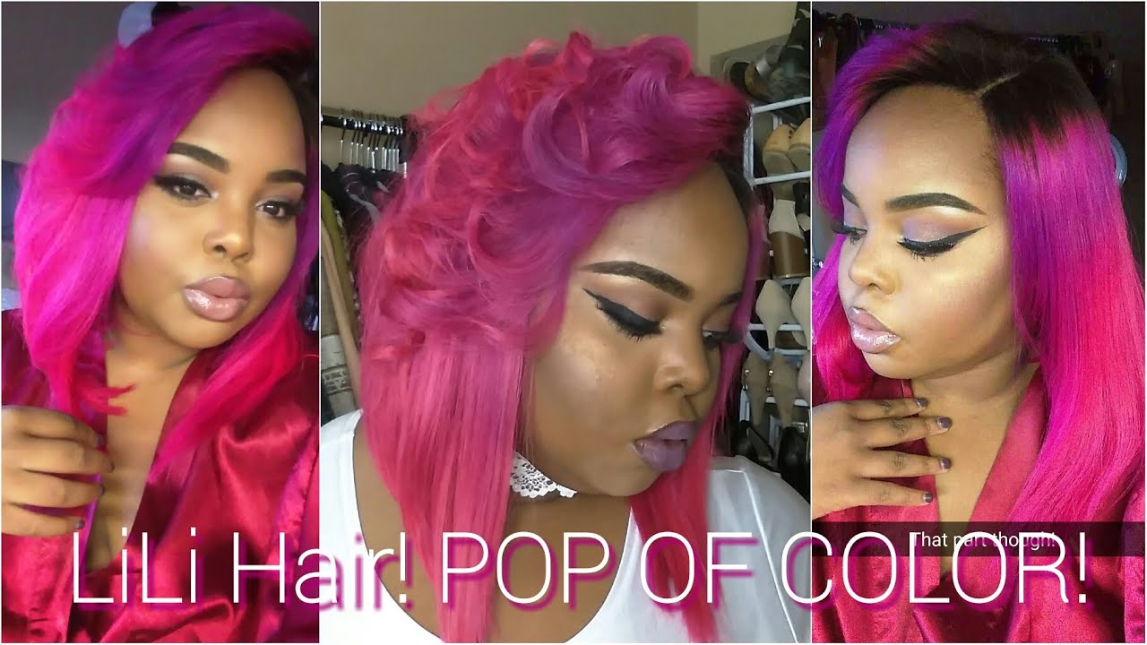 NEW COLOR! | ft. LiLi Hair Company | PINK BOB | Brazilian Straight 1B/613 girls like you