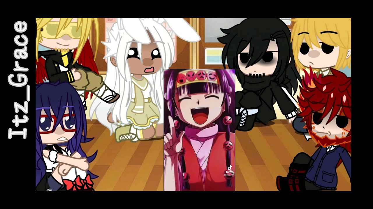 Pro heroes reacts to Alluka|hxh|mha|