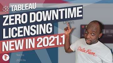 Zero downtime licensing : New in Tableau 2021.1