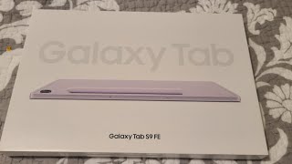 Samsung Galaxy Tab S9 FE Unboxing & First Impressions