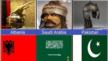 Helmets From Each Country! Some of Them You Won