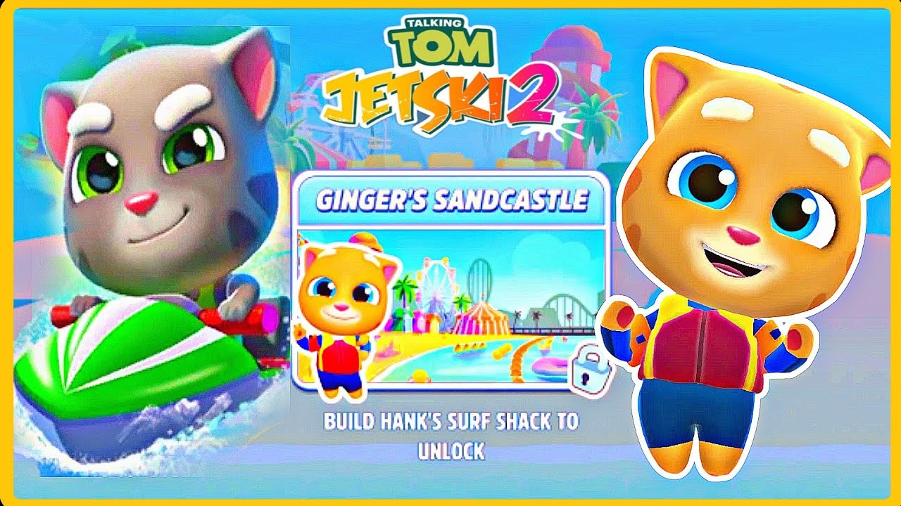 Tom Jetki 2 - Unlock Ginger Sandcastle (android/ios) Gameplay