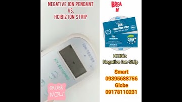 HCIBIz Negative Ion Strip