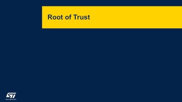 Security Part5 - How to define your security needs - 3 Root of Trust