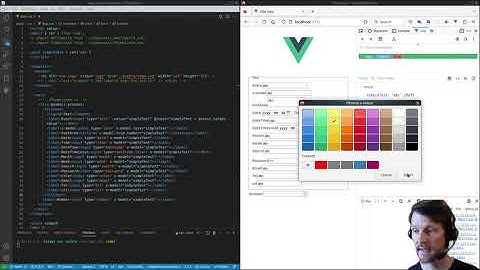 Vue.js Forms Part 2 input type=(text, number, hidden) output tags