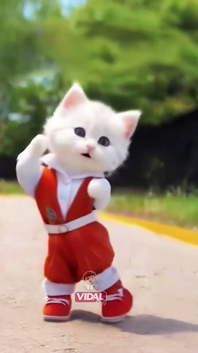 Kucing Imut Joget Lucu #kucing #kucinglucu #kucingjoget