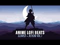 Anime lofi beats  slowed  reverb vol1  sad lofi remixes of anime 2 hour mix