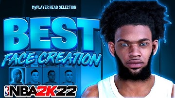 *NEW* BEST DRIPPY FACE CREATION TUTORIAL in NBA 2K22 • BEST COMP STAGE FACE CREATION NBA 2K22