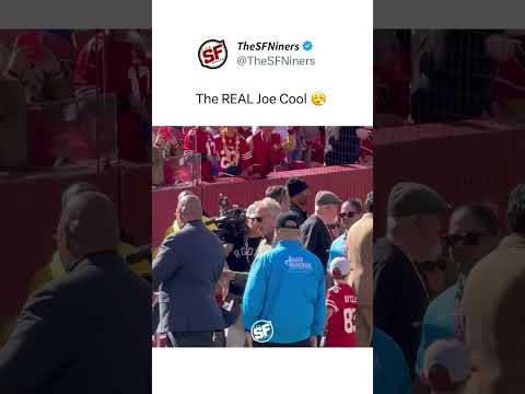 Joe Montana in the building #49ers