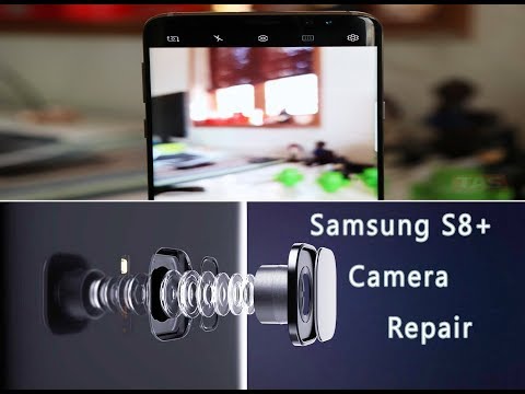 Samsung Galaxy S8 + Plus (G955) 흐릿한 카메라 초점 문제를 해결하는 방법 하드웨어 수리 자습서