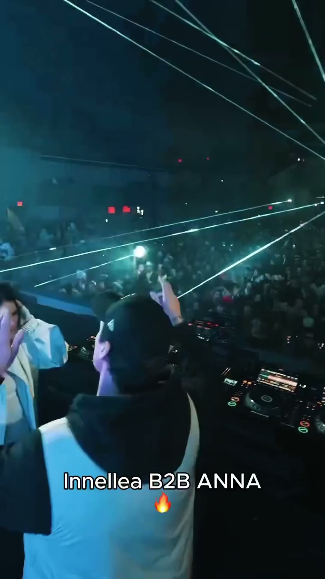 @Innellea  b2b ANNA playing @tiesto - Lethal Industry (@RoseRinged G Remix)  ?#shorts