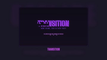 Purple Glitch Gamer Glow Stream Overlay Package | Twitch Youtube & Facebook Gaming