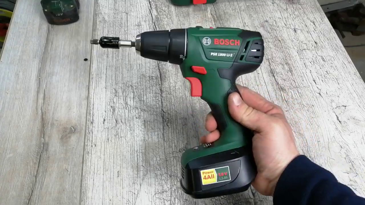 Bosch psr 1800 li 2