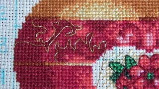 Выкладная нить (couching). Как её делаю я