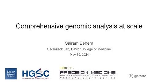 Comprehensive Genomics Analysis at Scale