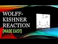 Wolff-Kishner Reaction and its mechanism in detail.