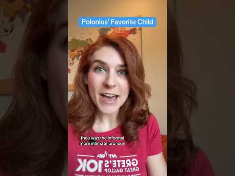 Video POLONIUS’ FAVORITE CHILD #shakespeare #ophelia #thefateofophelia #hamlet #actingcoach