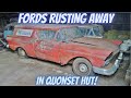 Rare fords rusting away in illinois quonset hut for sale