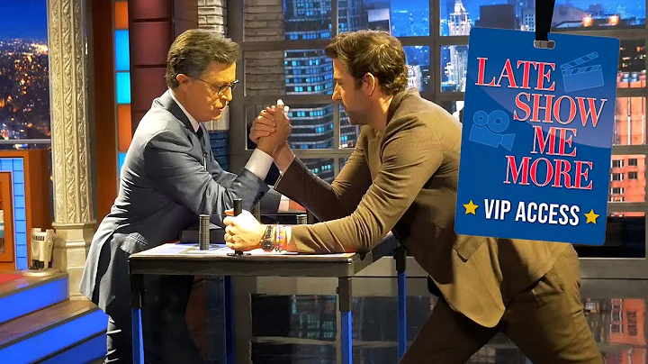 Late Show Me More: Backstage with John Krasinski!