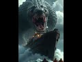 فيلم وحش بحري ضخم يهاجم السفينة وسط البحر وحش بحري رعب سفينة فيلم ذكاء اصطناعي  