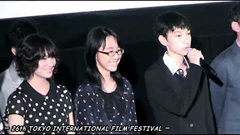 初めての経験...うさぎ役：宮崎将＆山田真歩：第26回 東京国際映画祭「楽隊のうさぎ」舞台挨拶